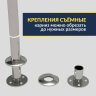 Карниз для ванны Kolpa-San Loco 150х150 Усиленный 25 мм MrKARNIZ фото 4